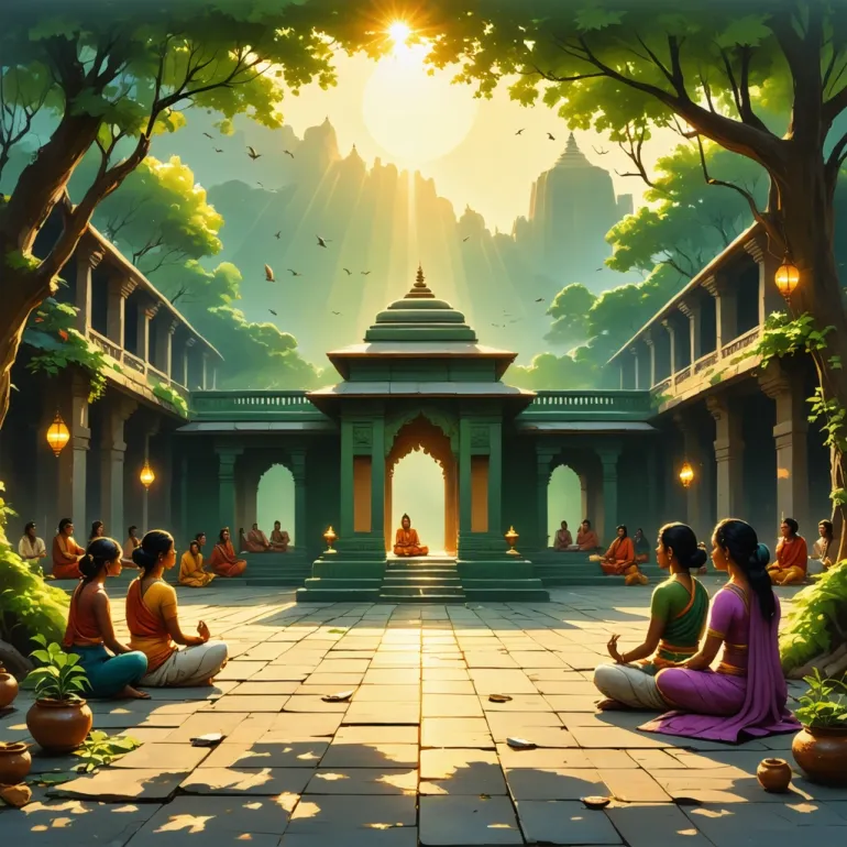 Chanting for Inner Peace: Explore the power of spiritual mantras in Indian culture for 2025.